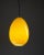 Introduce a burst of vibrant energy to your space with the Bright Yellow Oval Pendant by Luxus. This pendant light,...