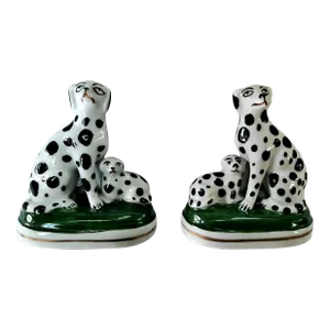 19th Century Staffordshire Dogs- a Pair