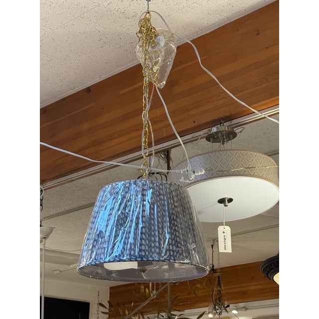 Newport Lamp & Shade Company Emlyn Pendant For Sale - Image 9 of 12