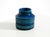 Ceramic Small Rimini Blue Ceramic Vase by Aldo Londi for Bitossi, Italy, 1960s For Sale - Image 7 of 15