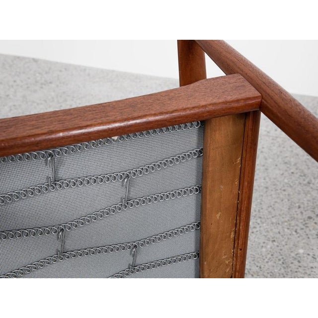 Mid-Century Danish Easy Chairs in Teak attributed to Svend Aage Eriksen for Glostrup, Set of 2 For Sale - Image 10 of 11