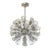 Myran Allan Luxury Lighting Mid-Century Modern Style Chrome Plated Sputnik Chandelier For Sale