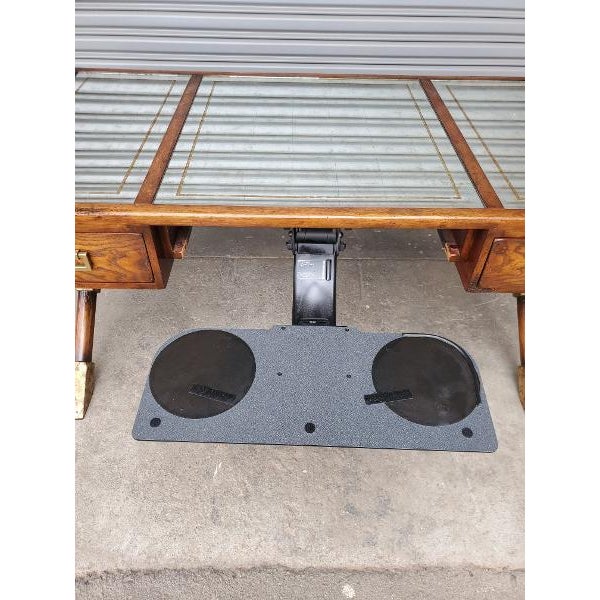 1990s John Richard Campaign Desk For Sale - Image 13 of 16