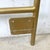 Metal Vintage Hollywood Regency Gilt Metal Trellis Headboard-Queen For Sale - Image 7 of 12