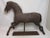 Antique folk art galloping horse figurine, c.1850 Not sure of its origin but possibly French. Made of burlap hessian...