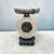 A 1999 Classic Wish Keeper by Hawaiian ceramic artist Matthew Lovein (b. 1949), combining raku-fired ceramic with a...