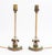 Art Deco Cut Crystal and Brass Lamps, Pair For Sale - Image 4 of 5