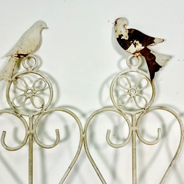1940s Vintage Art Nouveau Boho Chic Arts & Crafts Garden Ornaments, Planter Bed Edging - Set of 4 For Sale - Image 9 of 18