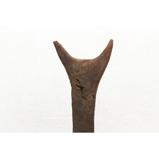 Antique Bamileke House Post Sculpture For Sale - Image 10 of 13