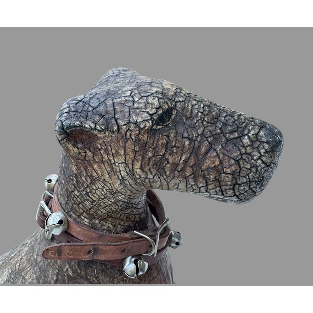 Wonderful and very unusual antique Kleistone Rubber Specialties vulcanized molded rubber Scottish Terrier dog, dating to...