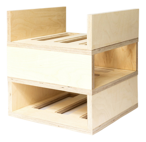 Stackable Bottle Rack by Debosc