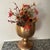 Early 20th Century Gold Ceramic Porcelain Glazed Lotus Chalice Vase/Planter Signed For Sale - Image 11 of 12