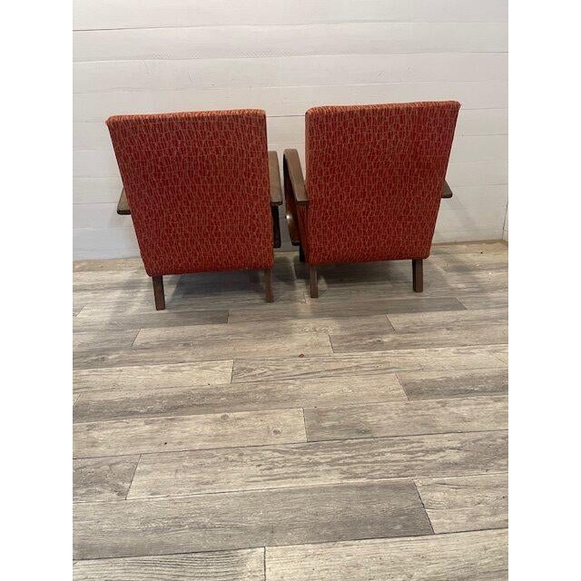 Art Deco Model C Mad-Man Relex Chairs from Halabala, 1930s, Set of 2 For Sale - Image 4 of 7