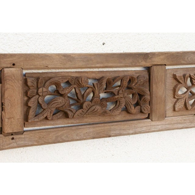 Antique Openwork Floral & Foliate Carving For Sale In Los Angeles - Image 6 of 7
