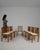 19th Century 19th Century France Modern Cream Wood Dining Chair For Sale - Image 5 of 11