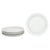 1970s Salad and Dessert Plates in Porcelain by Friedl Holzer-Kjellberg for Arabia, 1970s, Set of 6 For Sale - Image 5 of 5
