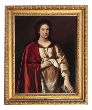 Antiveduto Gramatica, Veronica, 17th Century, Oil on Canvas