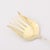Gold Arts & Crafts Sterling Silver & Gold Washed Twist Fork by Whiting Manufacturing For Sale - Image 8 of 10