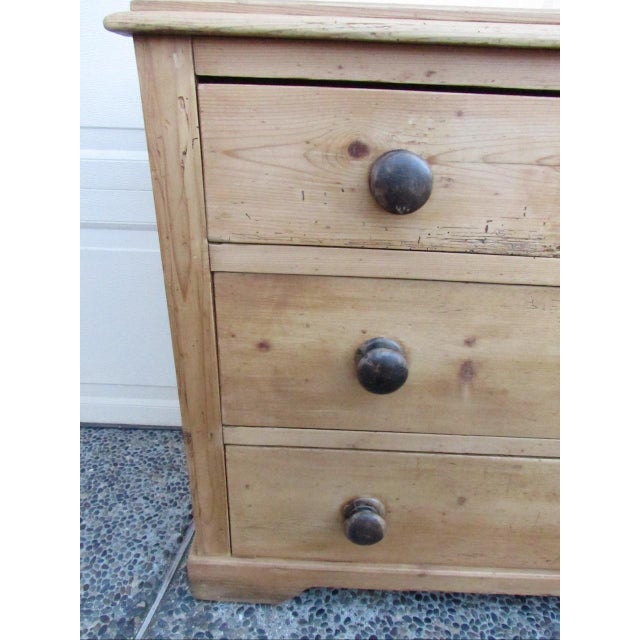 Mid 19th Century Antique English Country Pine Dresser For Sale - Image 5 of 18
