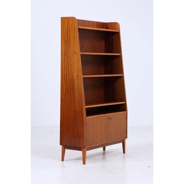 Mid-Century Wooden Shelf Cabinet, 1960s For Sale - Image 9 of 11