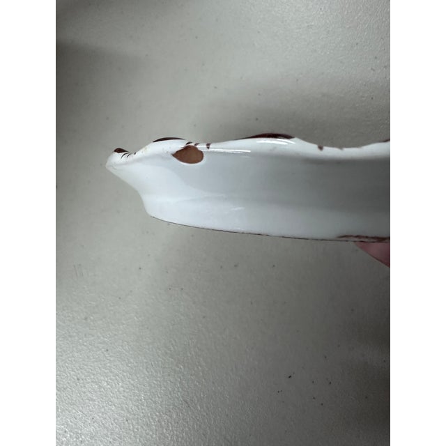 Discover a piece of Italian charm with the Vintage Italian Hotel Pottery Ashtray from Grand Hotel Flora Roma. This...