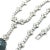 Metal 18ct White Gold Tahitian Pearl and Diamond Necklace 1.20ct 35.17g For Sale - Image 7 of 8