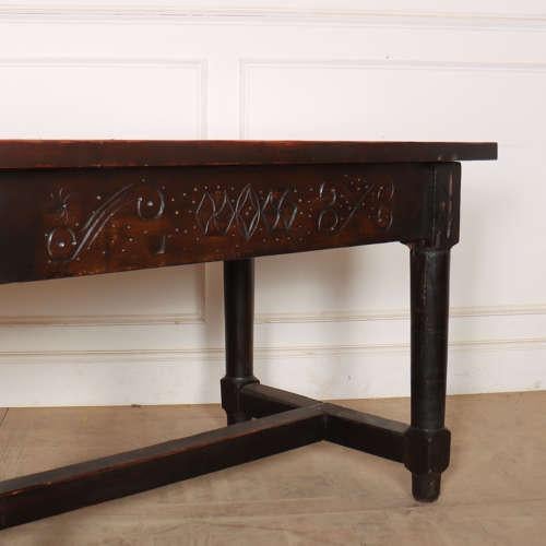 Antique Spanish Monastry Table For Sale - Image 4 of 10