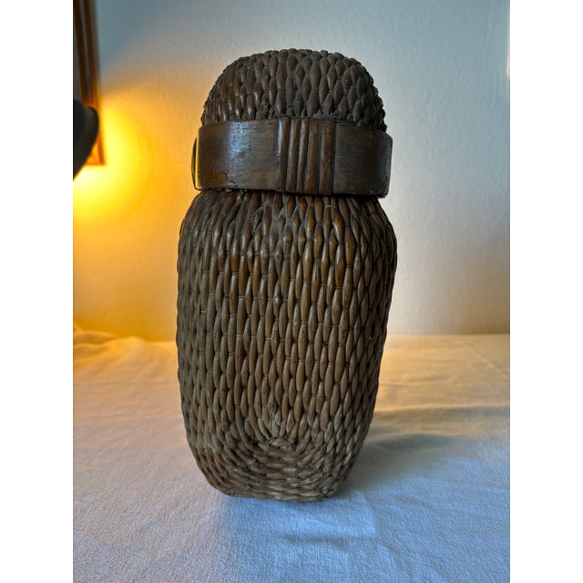 Farmhouse Antique Chinese Fishing Basket For Sale - Image 3 of 10