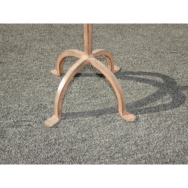 Vintage French Farmhouse Rustic Rustic Fireplace Tools W Four Tools For Sale - Image 9 of 9