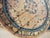 1980s Pink Rose Chinoiserie Vintage Peking Round Rug 8'2"x 8'2" Handknotted Wool Carpet For Sale - Image 4 of 6