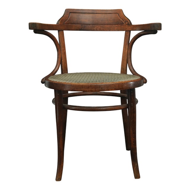 Model No. 233 Chair in Viennese Nylon Weave by Michael Thonet for Thonet, 1890s For Sale