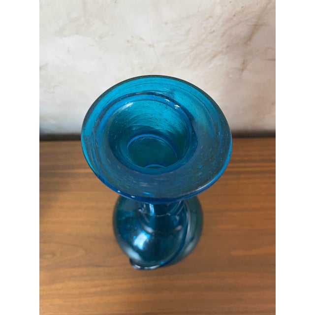 Blue Spiral Vases, 1890s For Sale - Image 10 of 14