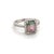 Watermelon Tourmaline Diamond Ring 14k Gold 1.82 TCW Certified, Size 7 For Sale In New York - Image 6 of 11