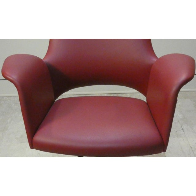 Vintage Vinyl Swivel Chairs, 1960s, Set of 2 For Sale - Image 6 of 15