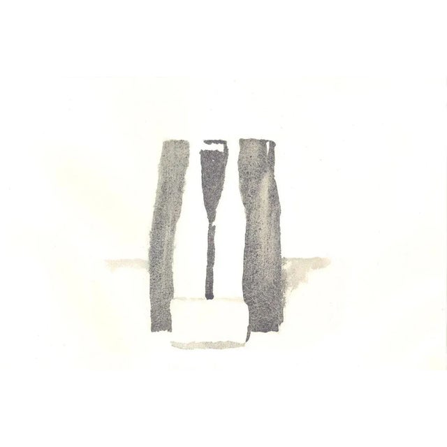 Image dimensions: 20.6 x 31 cm. Composition is a superb original offset print, reproducing the original watercolor by...