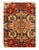 Indo Serapi design rug. Handmade Hand-knotted in fine lambswool. Lamb's Wool on a Cotton Foundation Vegetable Dyed Hand-...
