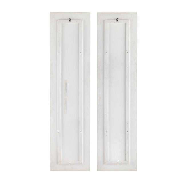 White Paolo Minoli, These Few Notes in Light, Italy, 1989, Acrylic on Board For Sale - Image 8 of 9