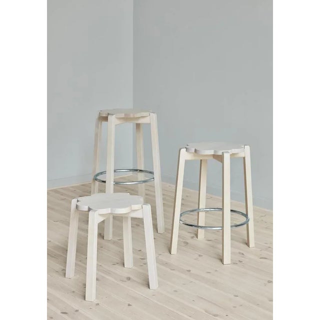 Not Yet Made - Made To Order Large Natural Blossom Bar Chair by Storängen Design For Sale - Image 5 of 8