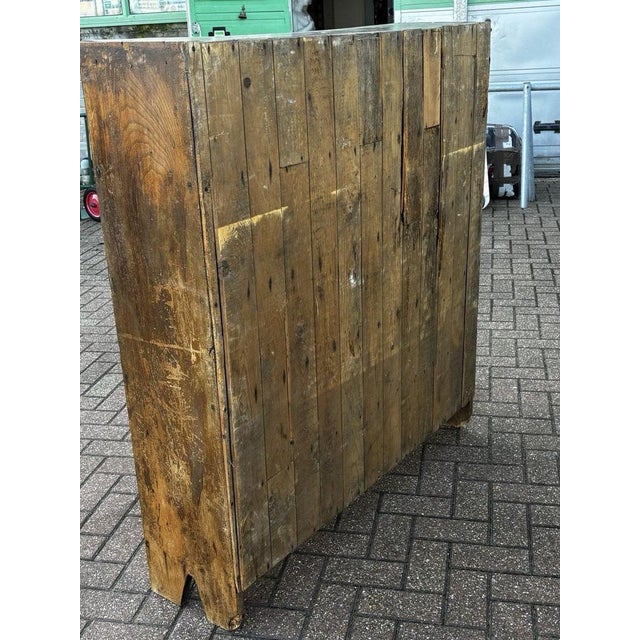 Antique Bank of 25 Shop Drawers with Hand-Painted Names For Sale - Image 9 of 14