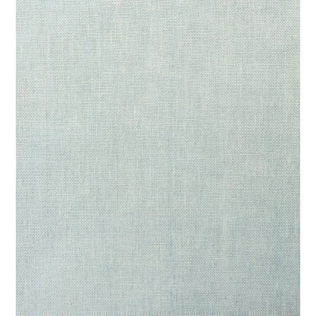 Traditional The House of Scalamandré Toscana Linen Fabric, Rain For Sale - Image 3 of 3