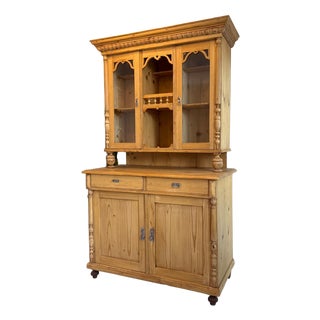 Gründerzeit Wood Kitchen Cupboard For Sale