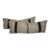 Pair of Striped 19Thc Linen Bolster Pillows For Sale