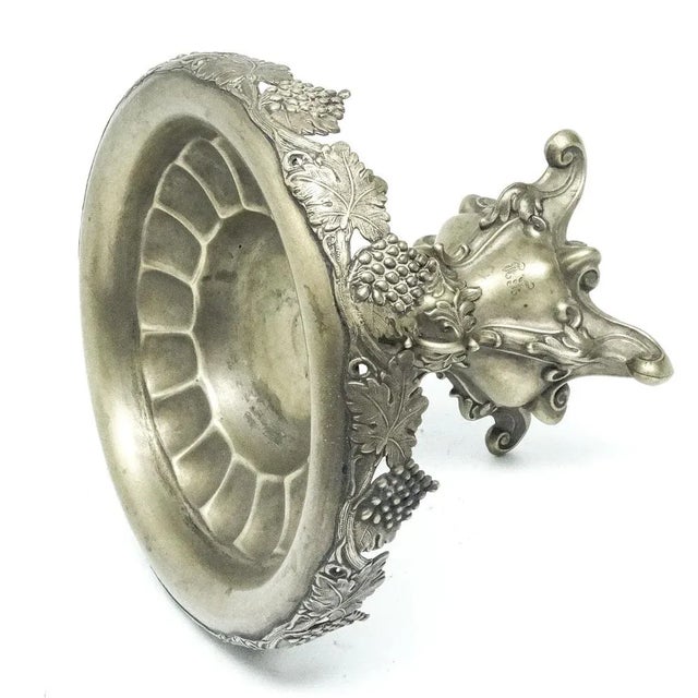 Biedermeier Bowl on Stand from Norblin, Poland, 1890s For Sale - Image 12 of 13