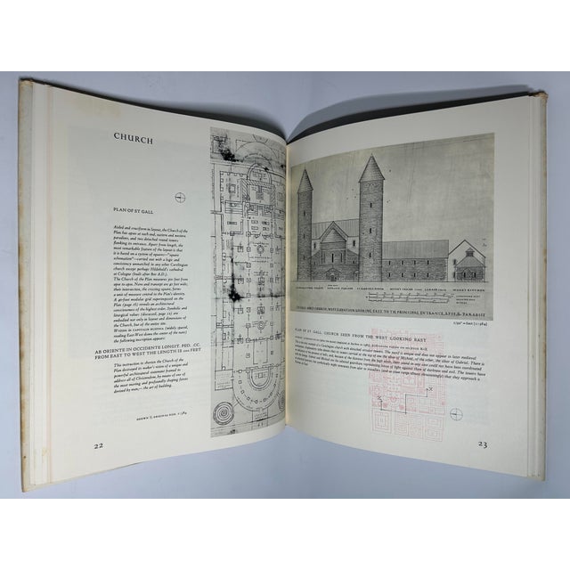 1980s Illustrated Folio, Lorna Price's the Plan of St. Gall-in Brief-an Overview of the 3 Volume Work by Walter Horn & Ernest Born, Signed - 1 Book For Sale - Image 10 of 15