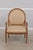 French Pair French Louis XVI Fauteuil Open Armchairs For Sale - Image 3 of 18