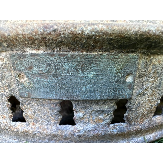 Vintage Pair Perko Galvanized Steel Uss Missouri Battleship Anchor Lights – Clear Lens – Circa 1940 For Sale - Image 10 of 12