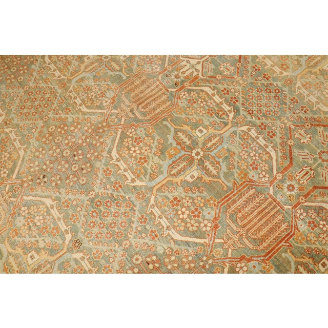 Antique Zabihi Collection Oversize Persian Joshegan Rug For Sale - Image 12 of 12