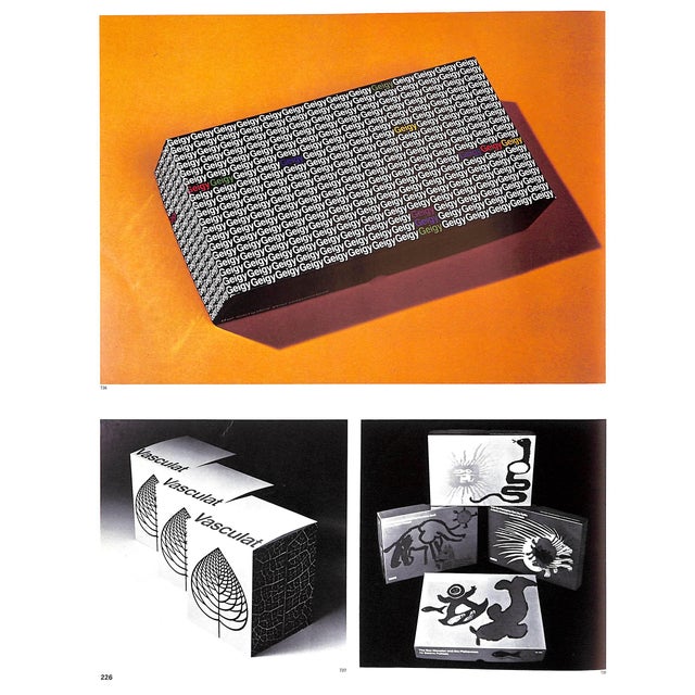 White "Graphis Annual 76/ 77" 1977 Herdeg, Walter [Edited By] For Sale - Image 8 of 11