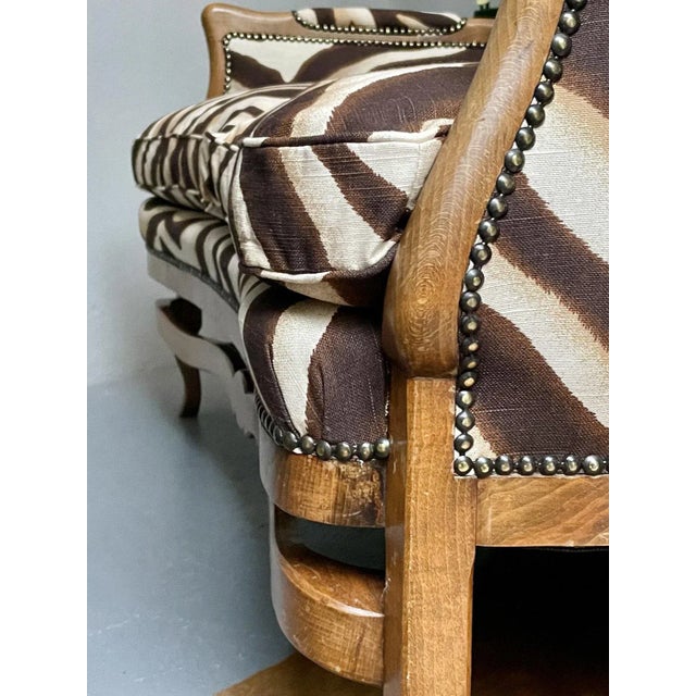 Ralph Lauren Zebra Loveseat Chairish