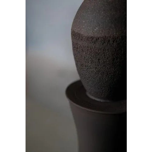 Unfolding Darkness Decorative Stoneware Everyday Sculpture III by Giulia Cosenza For Sale - Image 4 of 6